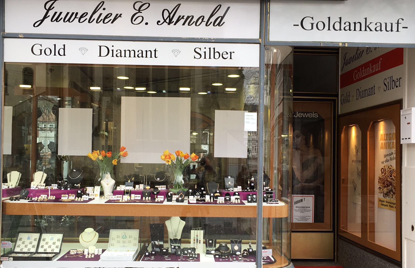 Juwelier E. Arnold Goslar